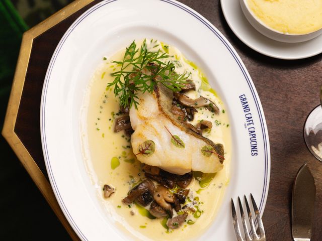 Le Grand Café Capucines Pavé de cabillaud