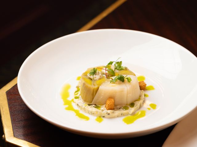 Le Grand Café Capucines Poireaux gribiche